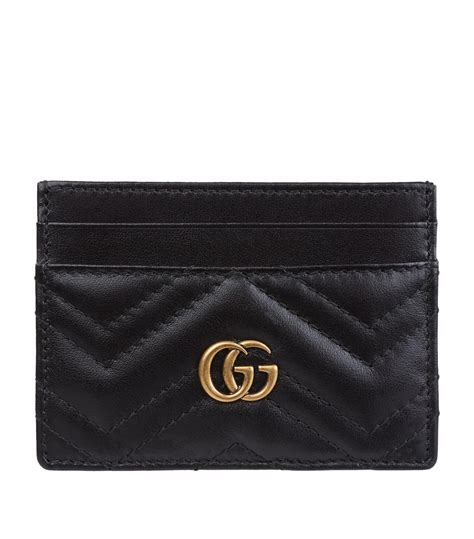 gucci marmont card case black.